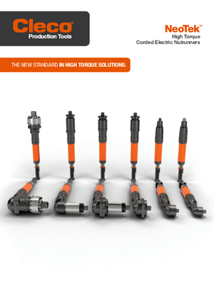 NeoTek - 30 Series - Corded Electric - Transducer Control - Retractable Spindle (2.6-30 Nm)