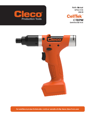 CellTek - Cordless Electric - Pistol