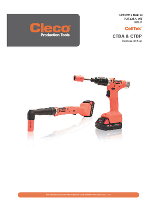 CellTek - Cordless Electric - Pistol