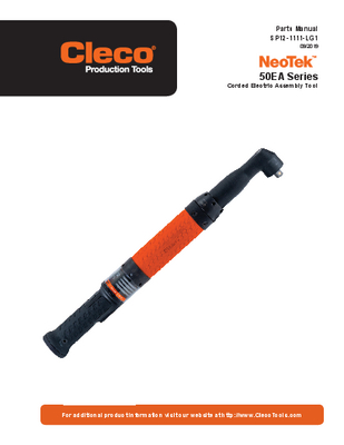 NeoTek - 50 Series - Corded Electric - Transducer Control - Retractable Spindle (8-235 Nm)