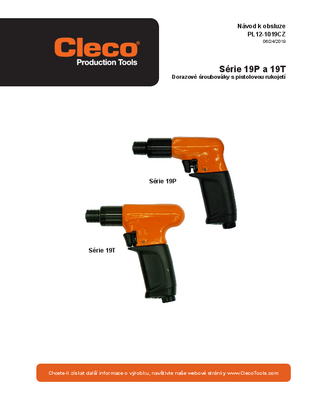 19 Series - Pistol Grip - "T" Handle - Push and Trigger Start