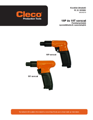19 Series - Pistol Grip - "T" Handle - Push and Trigger Start