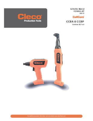 CellCore - Cordless Electric - Right Angle