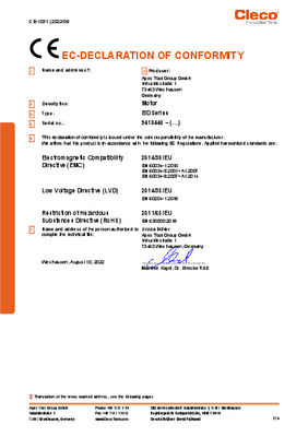 Conventional Spindle – BD/BDU Size 3 – Offset Drive