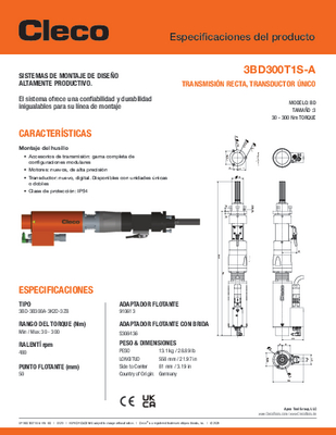 Conventional Spindle – BD/BDU Size 3 – Angle Drive
