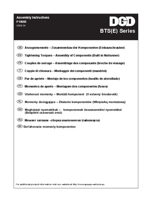 Intelligent Spindle - BTS Size 1-4 (2-1600 Nm) - Straight Drive - Twin Torque Transducer - Twin Angle Encoder