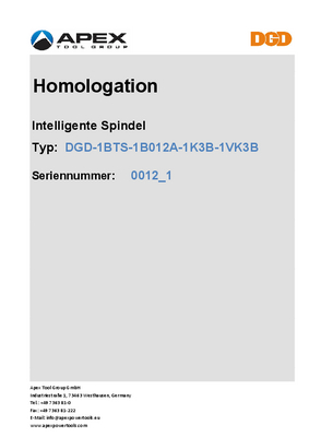 Intelligent Spindle - BTS Size 1-4 (2-1600 Nm) - Straight Drive - Twin Torque Transducer - Twin Angle Encoder