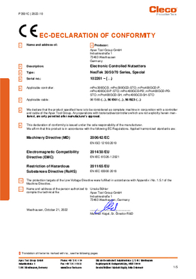 NeoTek - 70 Series - Corded Electric - Transducer Control - (23-4000 Nm) Inline and Right Angle
