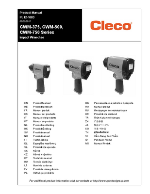 CWM Metal Housing Series - Impact Wrench